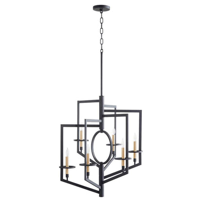 Cyan Design - Oxalis Chandelier in Noir - 11389 veiw 4