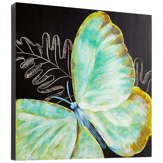 Cyan Design - Papillon Wall Art in Black and Blue - 07507 - CLOSEOUT veiw 1