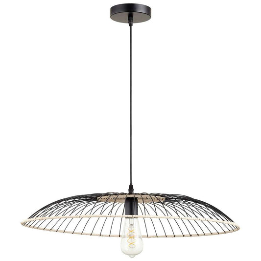 Cyan Design - Parasol Pendant in Matte Black - 10794 veiw 1
