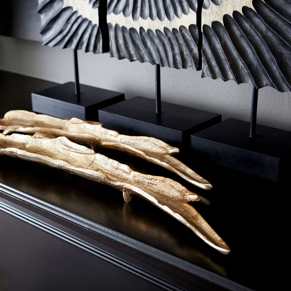Cyan Design - Pick Up Sticks Tray in Gold - Small - 08155 veiw 2