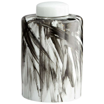 Cyan Design - Pollock Container in Black and White - Large - 09879 veiw 1