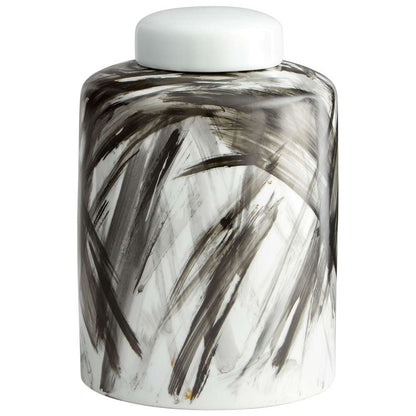 Cyan Design - Pollock Container in Black and White - Small - 09878 veiw 1