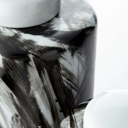 Cyan Design - Pollock Container in Black and White - Small - 09878 veiw 3