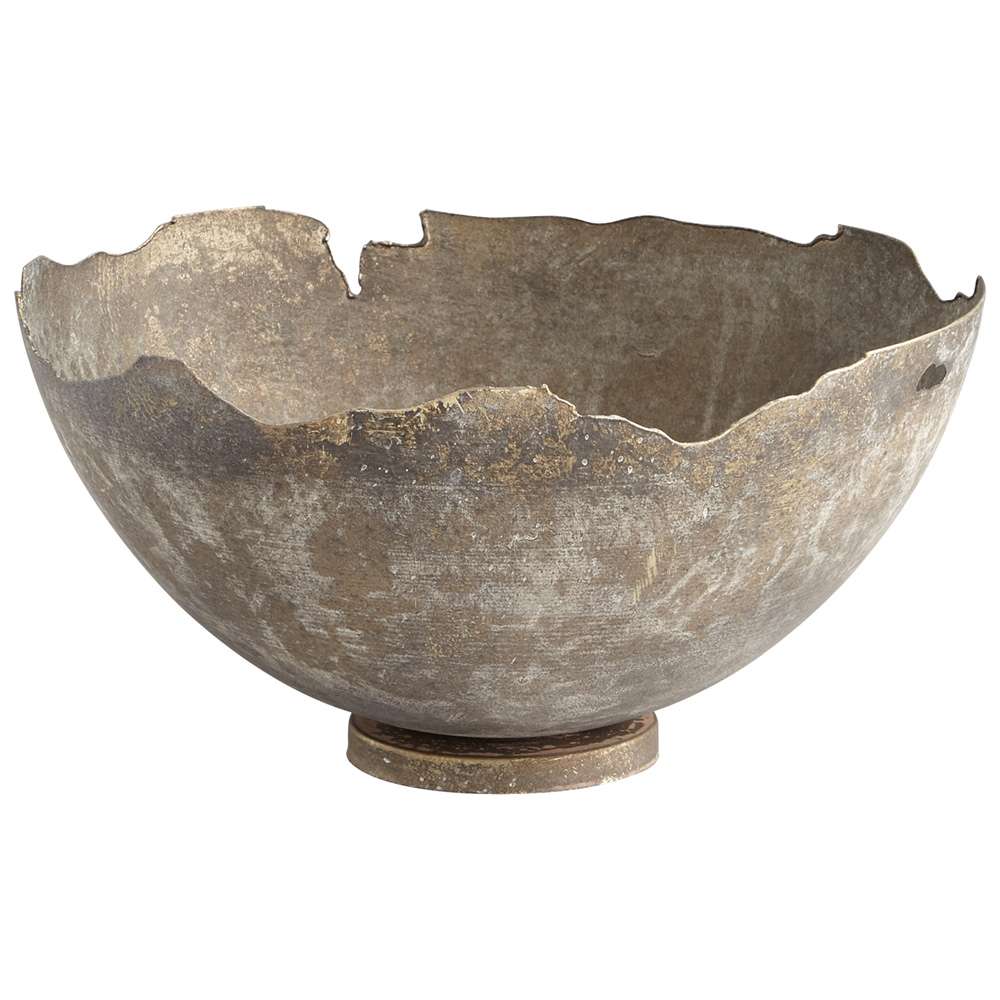 Cyan Design - Pompeii Bowl in Whitewashed - Small - 07958 veiw 1