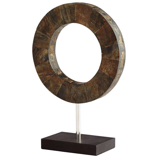 Cyan Design - Portal Sculpture in Brown and Stainless Steel - Small - 07216 veiw 1