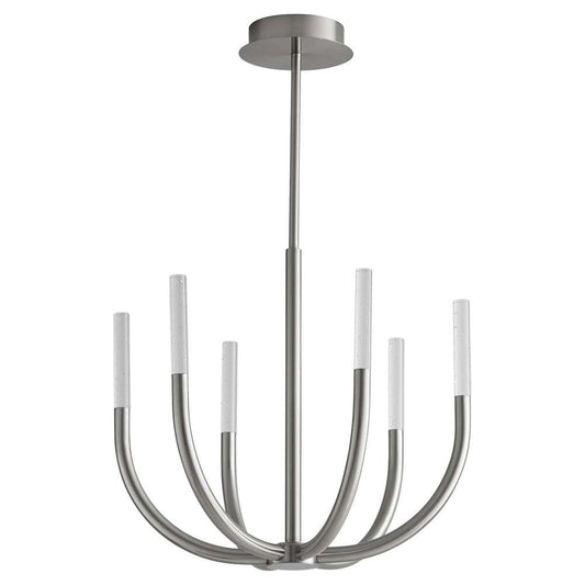 Cyan Design - Presto Chandelier 6-Light in Satin Nickel - 11395 veiw 1