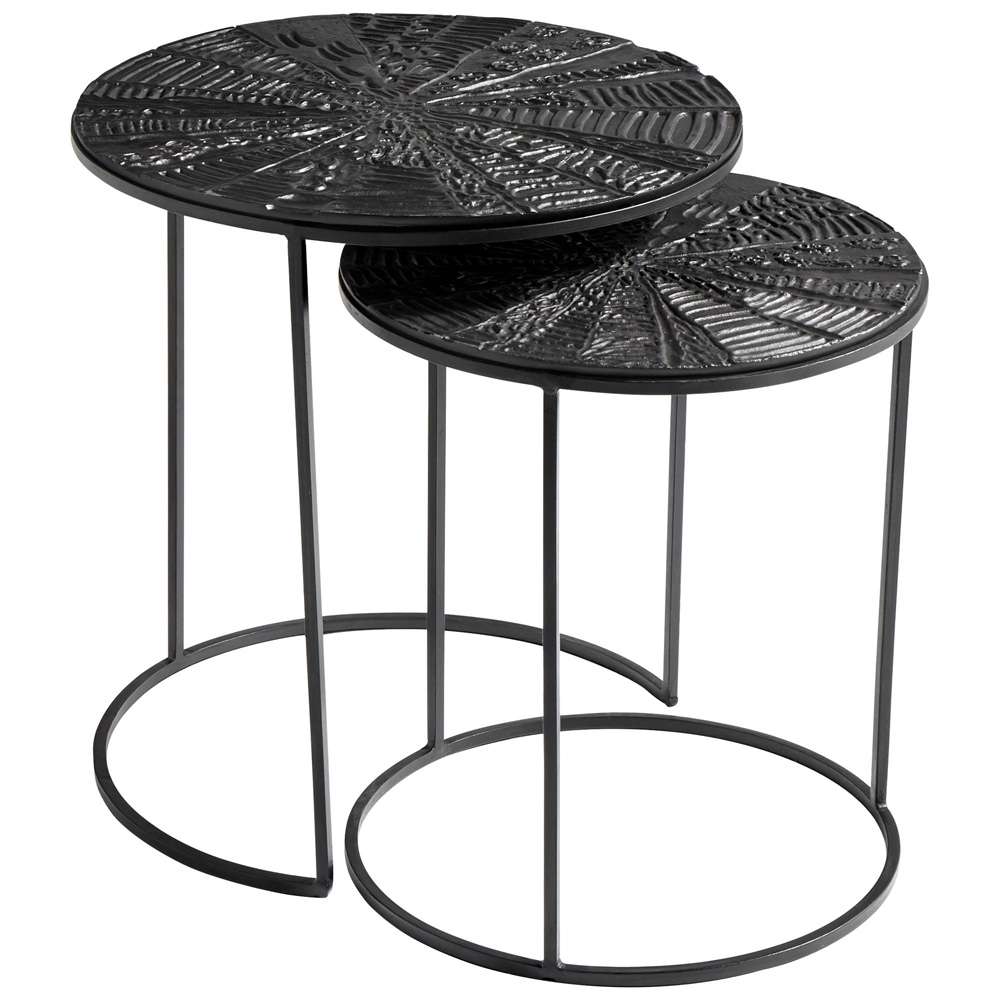 Cyan Design - Quantum Nesting Tables in Bronze and Black - 10090 veiw 1