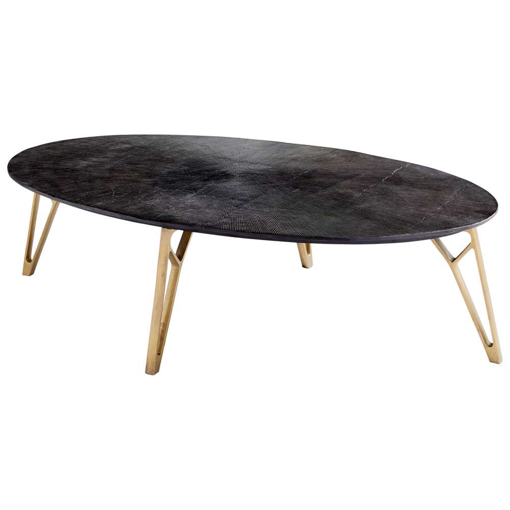 Cyan Design - Quartette Coffee Table in Bronze and Brass - 09711 veiw 1
