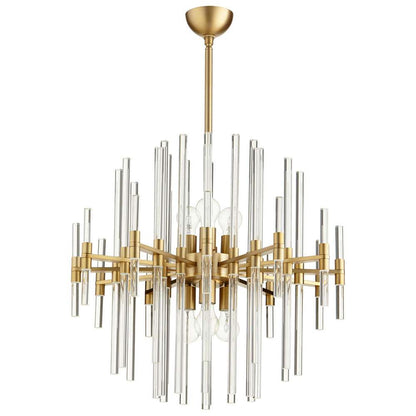 Cyan Design - Quebec Pendant in Aged Brass - Round - 09224 veiw 1