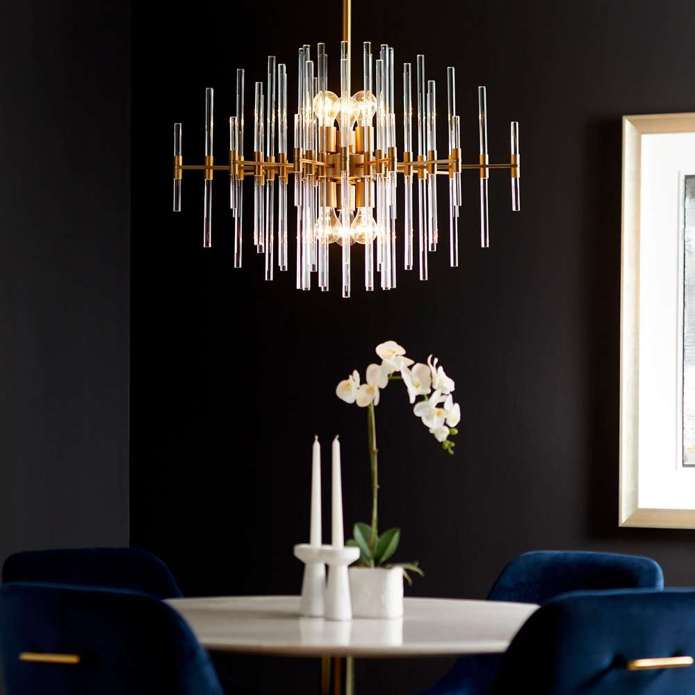 Cyan Design - Quebec Pendant in Aged Brass - Wide - 09225 veiw 5