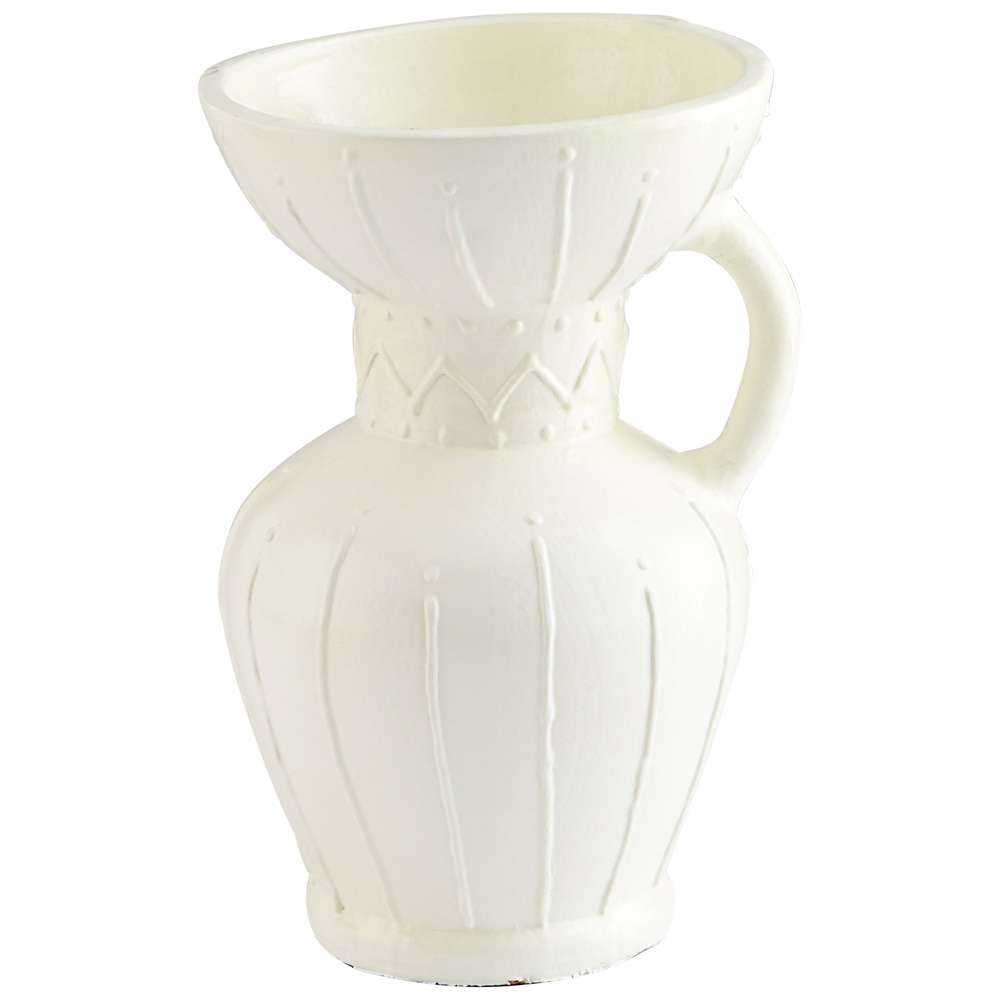 Cyan Design - Ravine Vase in White - Medium - 10673 veiw 1