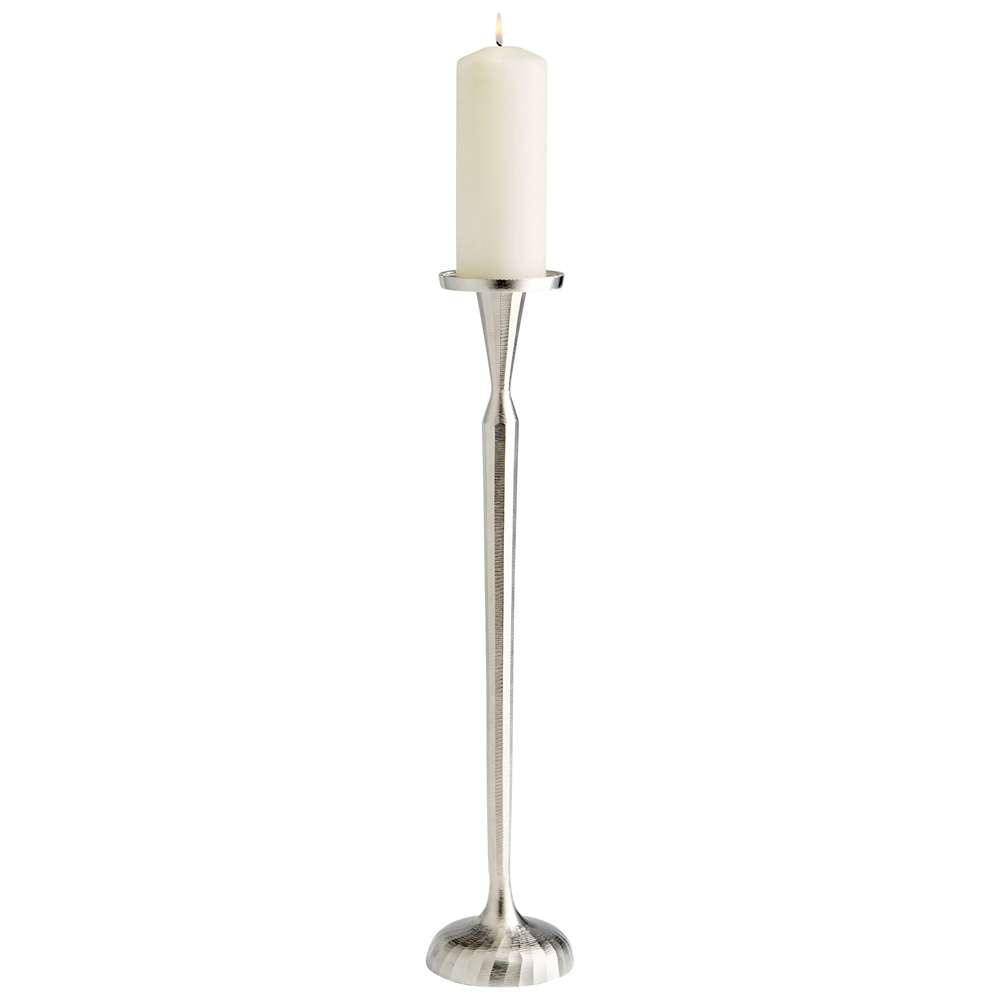 Cyan Design - Reveri Candleholder in Nickel - Large - 10203 veiw 1