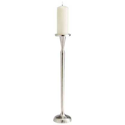 Cyan Design - Reveri Candleholder in Nickel - Large - 10203 veiw 1
