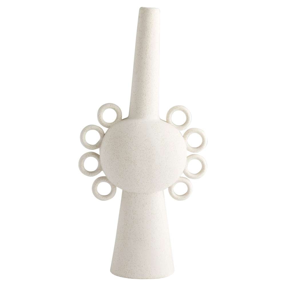 Cyan Design - Ringlets Vase in White - Large - 11206 veiw 1