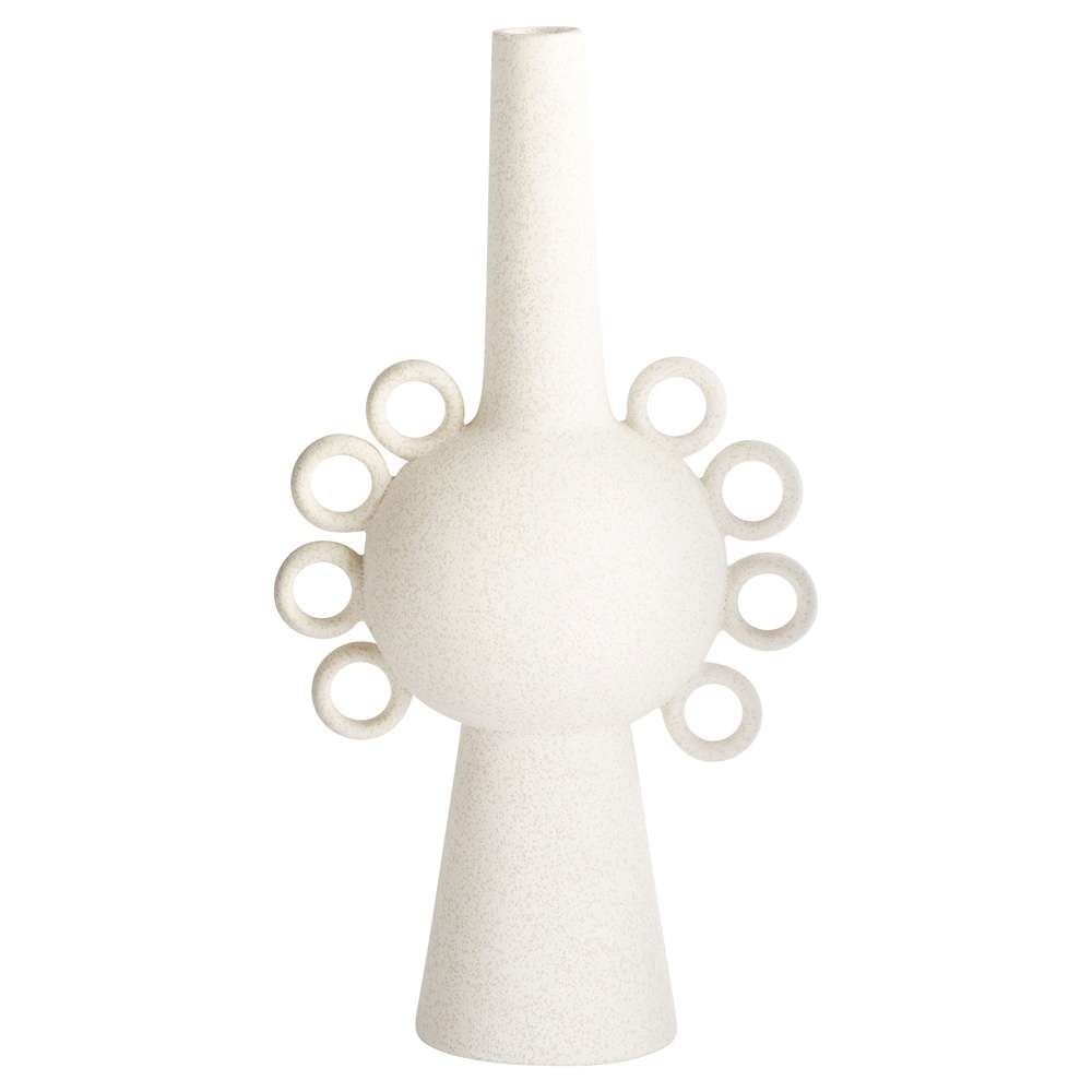 Cyan Design - Ringlets Vase in White - Small - 11205 veiw 1