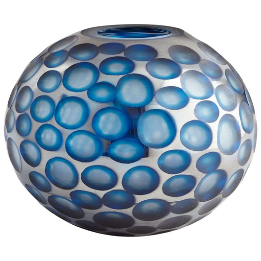 Cyan Design - Round Toreen Vase in Blue - Large - 08652 veiw 1