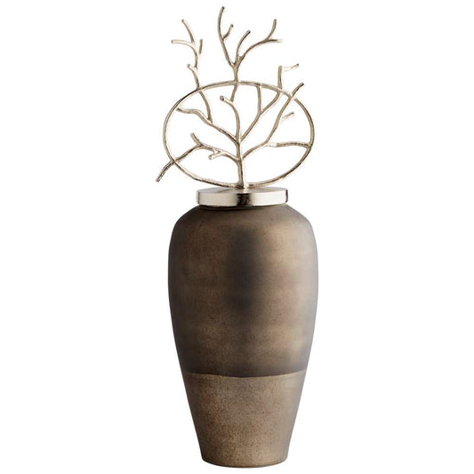 Cyan Design - Round Viewleaf Sculpture - 10704 - CLOSEOUT veiw 1