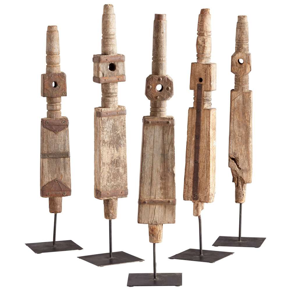 Cyan Design - Rustic Todem Sculpture in Rustic - Medium - 08913 veiw 1