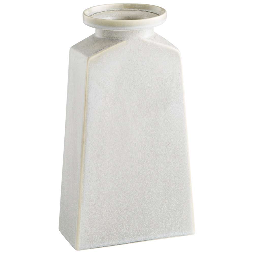 Cyan Design - Santorini Vase in Oyster Silver - Small - 10918 veiw 1