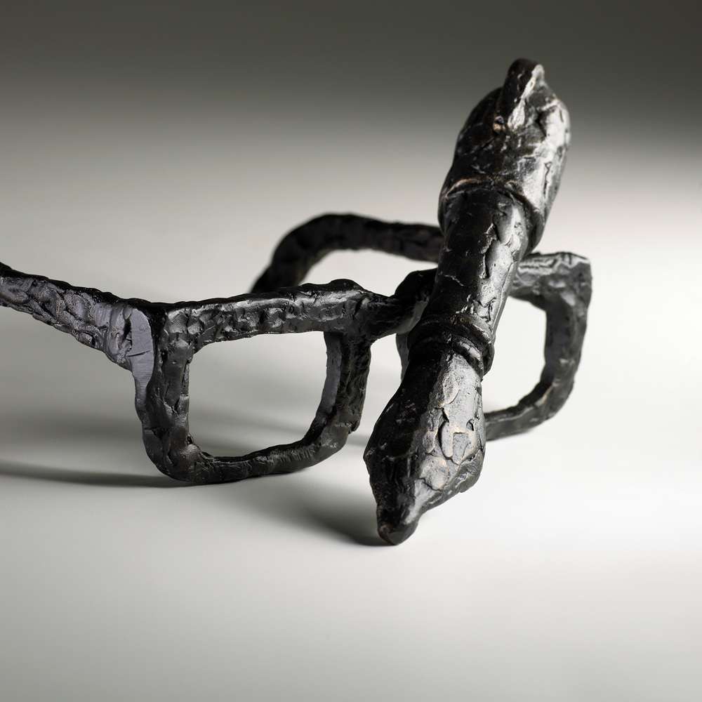 Cyan Design - Sculptured Spectacles in Old World - Small - 03070 veiw 2