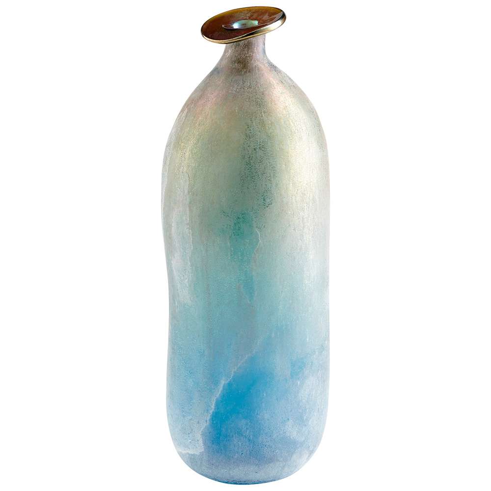 Cyan Design - Sea Of Dreams Vase in Turquoise and Scavo - Large - 10437 veiw 1