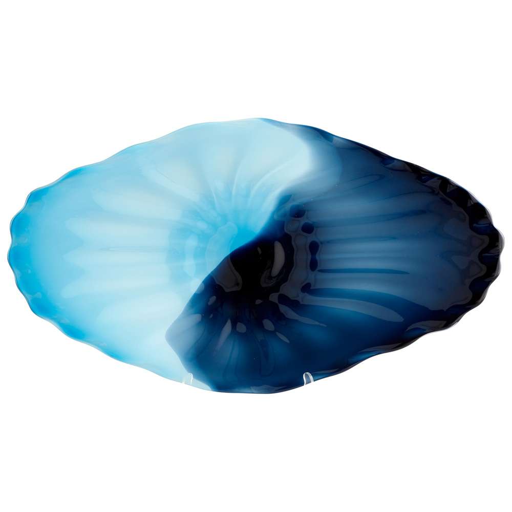 Cyan Design - Seascape Plate in Blue - Cyan - 05865 veiw 1