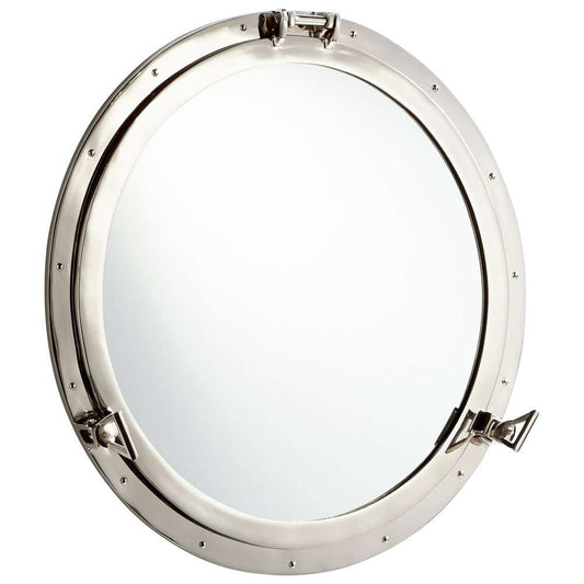 Cyan Design - Seeworthy Mirror in Nickel - Large - 08947