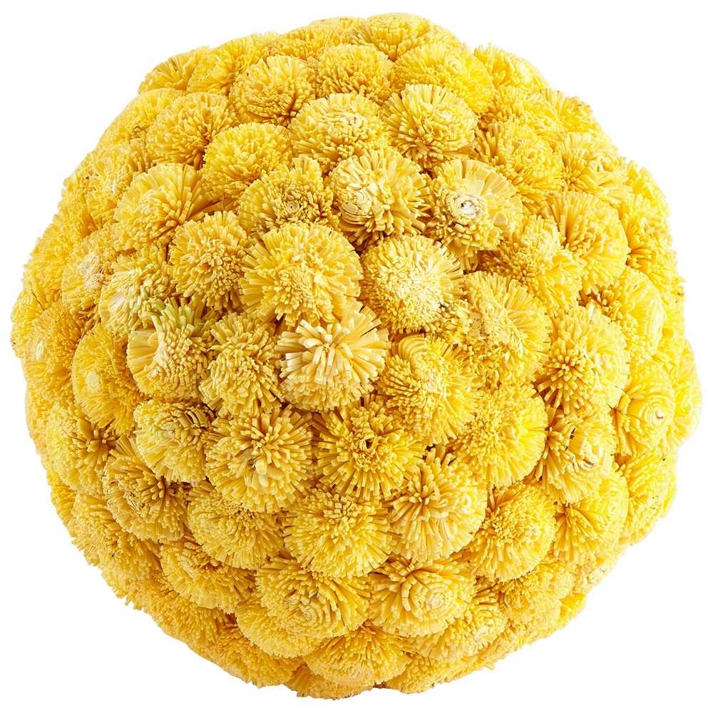 Cyan Design - Sia Filler in Yellow - Small - 07576 - CLOSEOUT veiw 1