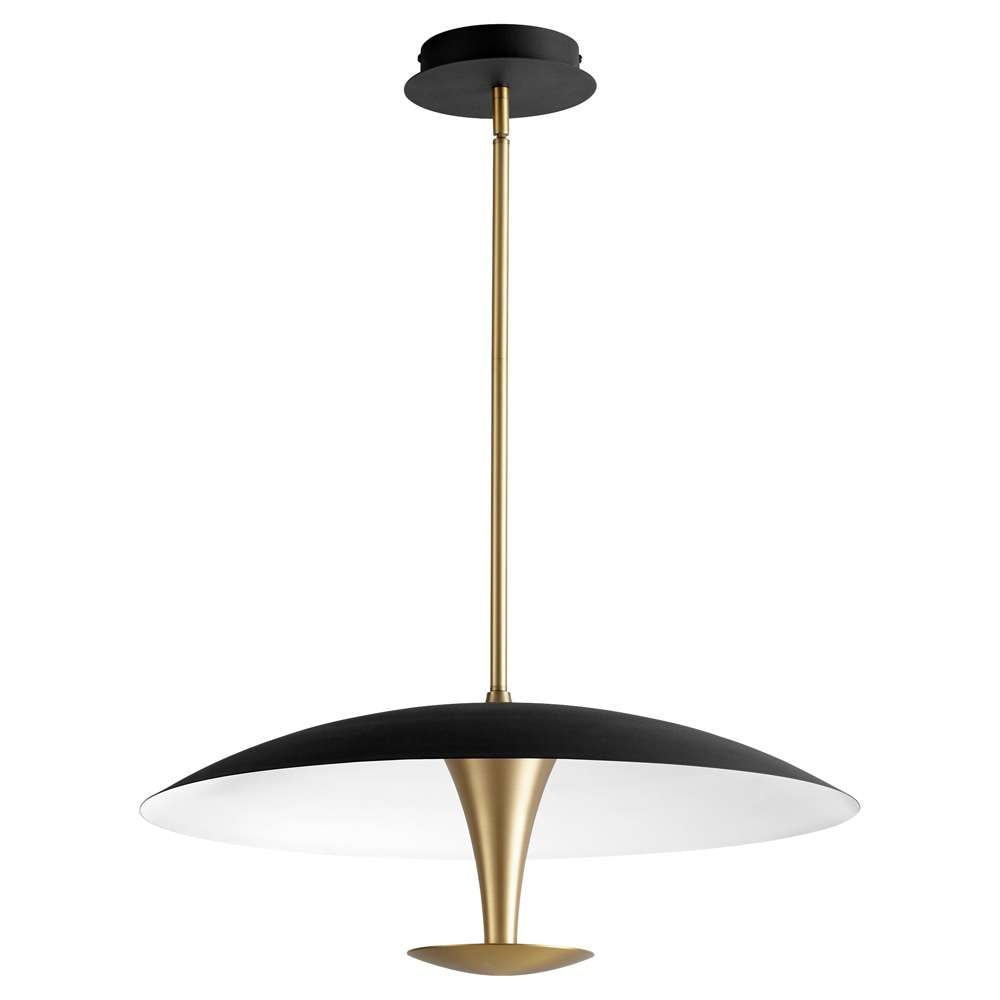 Cyan Design - Spacely 26in Pendant in Black & Aged Brass - 11393 - CLOSEOUT veiw 1
