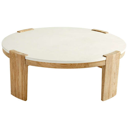 Cyan Design - Spezza Table in Oak - 10506 veiw 1