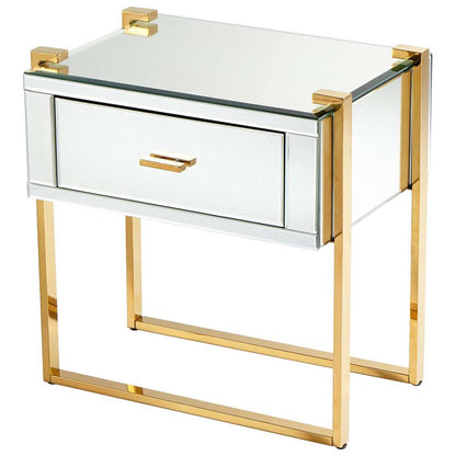 Cyan Design - St. Clair Side Table in Aged Brass - 08729 veiw 1