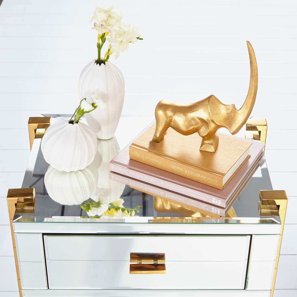 Cyan Design - St. Clair Side Table in Aged Brass - 08729 veiw 2