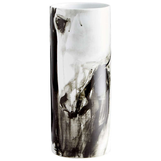 Cyan Design - Stallion Vase in Black and White - 09872 veiw 1