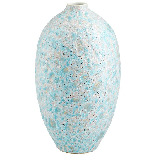 Cyan Design - Sumba Vase in Mottled Pale Blue - Small - 10936 veiw 1