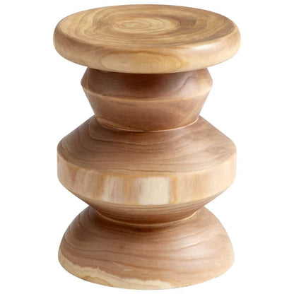 Cyan Design - Summer Swirl Stool in Walnut - 05984 veiw 1