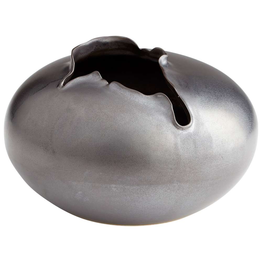 Cyan Design - Tambora Vase Metal in Black - Medium - 06878 veiw 1