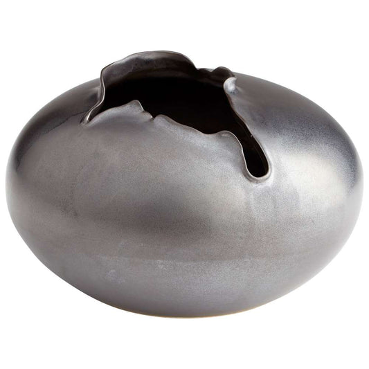 Cyan Design - Tambora Vase Metal in Black - Medium - 06878 veiw 1