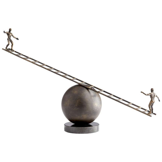 Cyan Design - Teeter Sculpture in Bronze - 10428 veiw 1