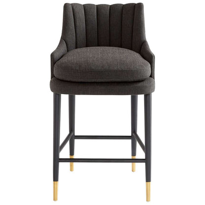 Cyan Design - Tesoro Counter Stool in Black - Medium - 10785 veiw 1