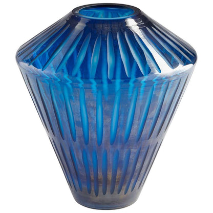 Cyan Design - Toreen Vase in Blue - Squat - 09495 veiw 1
