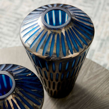 Cyan Design - Toreen Vase in Blue - Squat - 09495 veiw 2