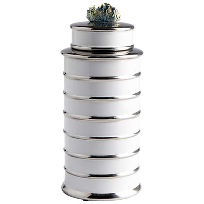 Cyan Design - Tower Container in White - Medium - 09084 veiw 1