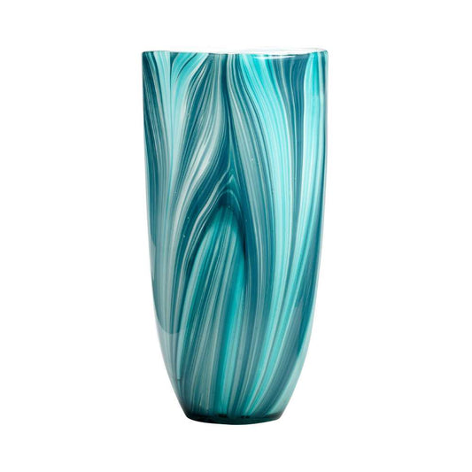 Cyan Design - Turin Vase in Turquoise Blue - Large - 05182 veiw 1