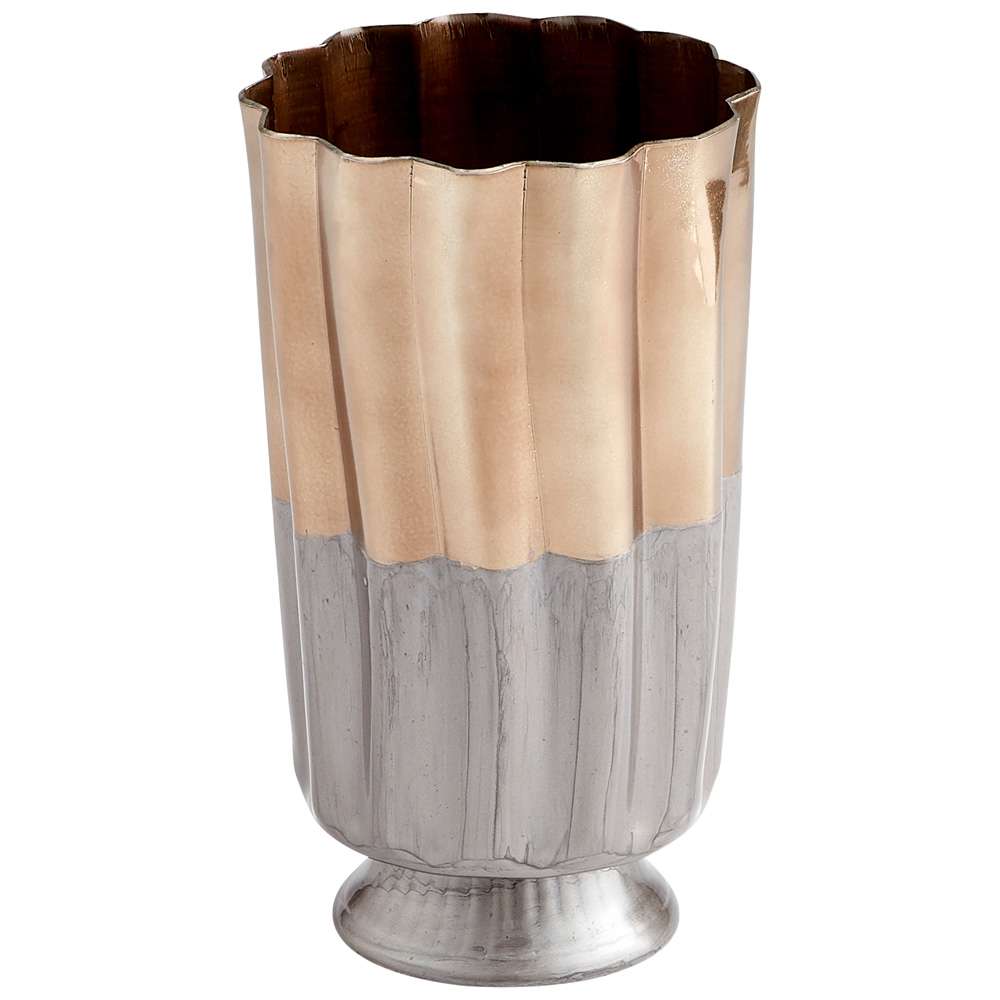 Cyan Design - Twin Tones Vase in Black and Bronze - Medium - 10693 veiw 1