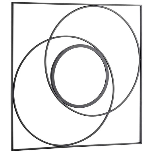 Cyan Design - Uberlappen Wall Art in Graphite - 10931 veiw 1