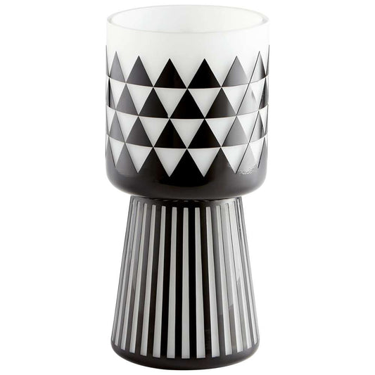 Cyan Design - Vector Vase in Black and White - Medium - 11091 veiw 1