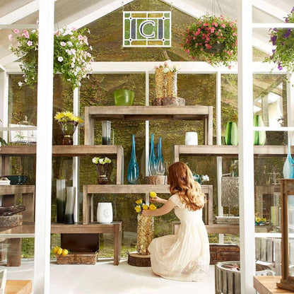 Cyan Design - Vika Vase in White - Small - 07782 - CLOSEOUT veiw 2