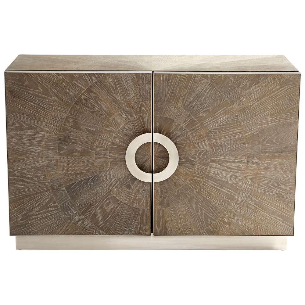 Cyan Design - Volonte Cabinet in Weathered Oak and Stainless Steel - 10227 veiw 1