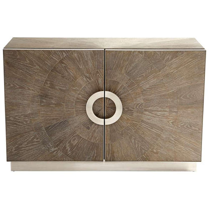 Cyan Design - Volonte Cabinet in Weathered Oak and Stainless Steel - 10227 veiw 1