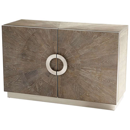 Cyan Design - Volonte Cabinet in Weathered Oak and Stainless Steel - 10227 veiw 3